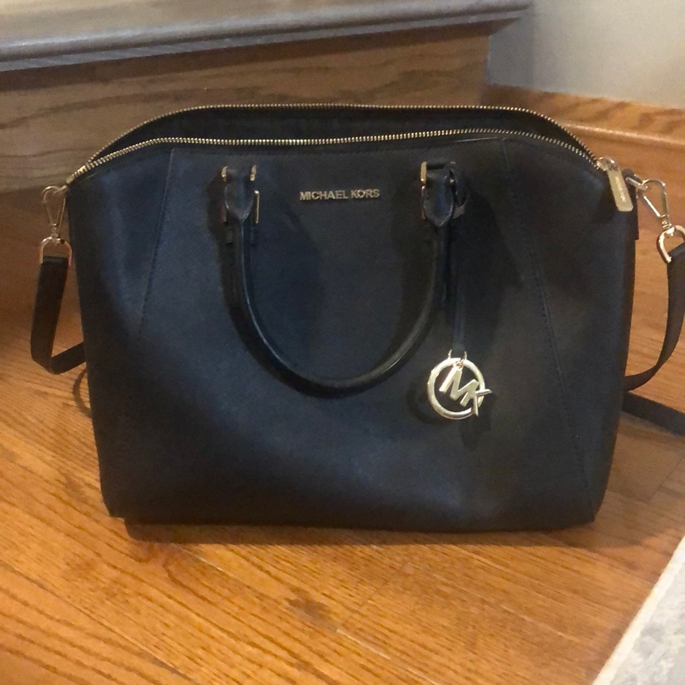 Used Michael Kors black purse